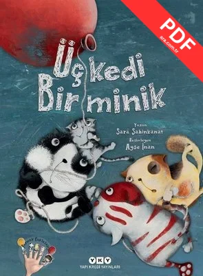 Üç Kedi Bir Minik kitap kapağı