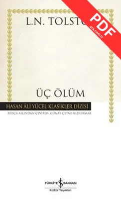 Üç Ölüm - Hasan Ali Yücel Klasikleri kitap kapağı