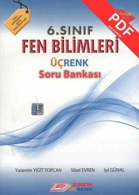 Üçrenk 6.Sınıf Fen Bilimleri Soru Bankası kitap kapağı