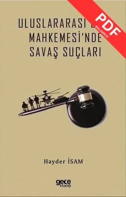 Uluslararası Ceza Mahkemesi'nde Savaş Suçları kitap kapağı