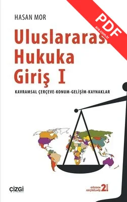 Uluslararası Hukuka Giriş 1 kitap kapağı