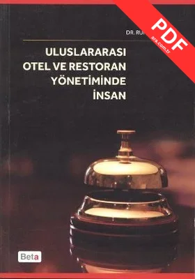 Uluslararası Otel ve Restoran Yönetiminde İnsan kitap kapağı