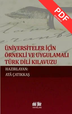 Üniversiteler için Örnekli ve Uygulamalı Türk Dili Kılavuzu kitap kapağı