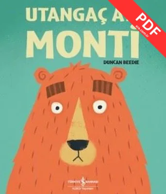 Utangaç Ayı Monti kitap kapağı