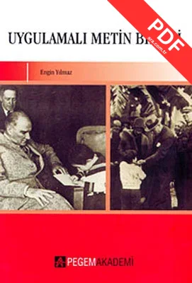 Uygulamalı Metin Bilgisi kitap kapağı