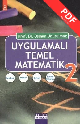 Uygulamalı Temel Matematik 2 kitap kapağı