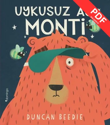 Uykusuz Ayı Monti kitap kapağı
