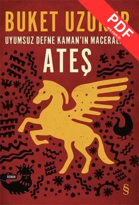 Uyumsuz Defne Kaman'ın Maceraları - Ateş kitap kapağı