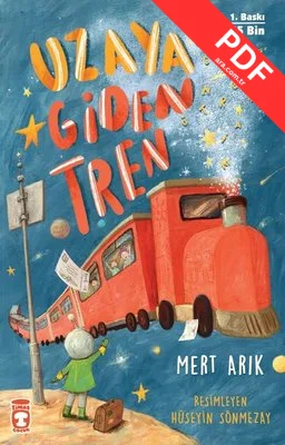 Uzaya Giden Tren kitap kapağı