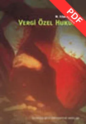 Vergi Özel Hukuku kitap kapağı