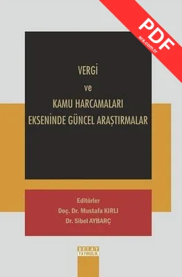 Vergi ve Kamu Harcamaları Ekseninde Güncel Araştırmalar kitap kapağı