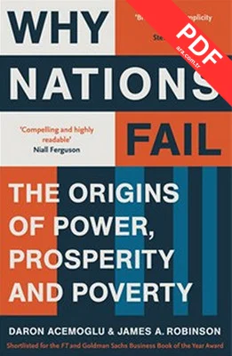 Why Nations Fail: The Origins of Power Prosperity and Poverty kitap kapağı