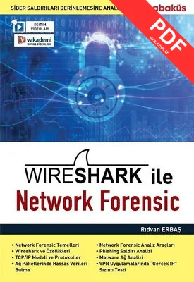 Wireshark ile Network Forensic kitap kapağı