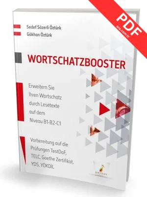 Wortschatzbooster - Erweitern Sie Ihren Wortschatz durch Lesetexte auf dem Niveau B1 - B2 - C1 kitap kapağı