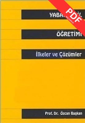 Yabancı Dil Öğretimiİlkeler ve Çözümler kitap kapağı