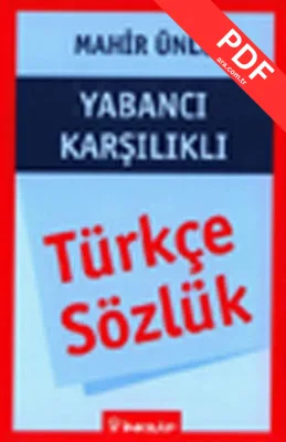 Yabancı Karşılıklı Türkçe Sözlük kitap kapağı
