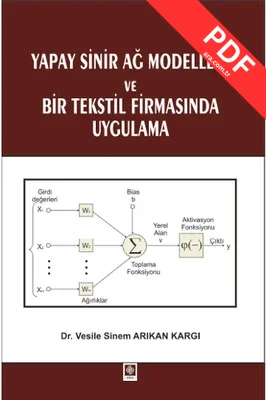 Yapay Sinir Ağ Modelleri ve Bir Tekstil Firmasında Uygulama kitap kapağı