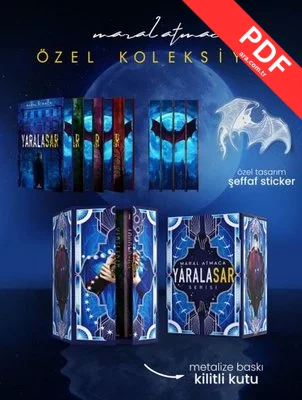 Yaralasar Serisi - Yan Boyamalı Kilitli Özel Koleksiyon Seti - 4 Kitap Takım - Kutulu