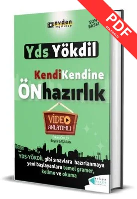 YDS Yökdil Kendi Kendine Ön Hazırlık - Video Anlatımlı kitap kapağı