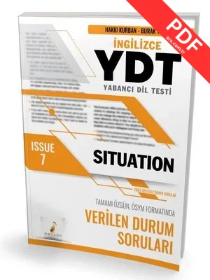 YDT İngilizce Situation Issue 7 kitap kapağı