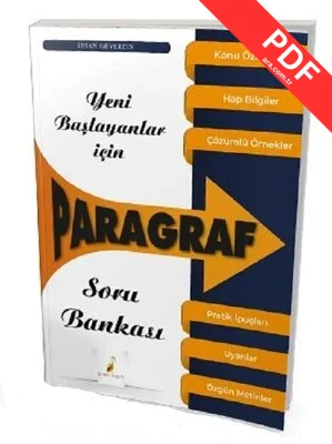 Yeni Başlayanlar İçin Paragraf Soru Bankası kitap kapağı