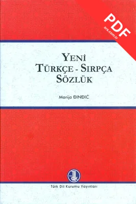 Yeni Türkçe - Sırpça Sözlük kitap kapağı