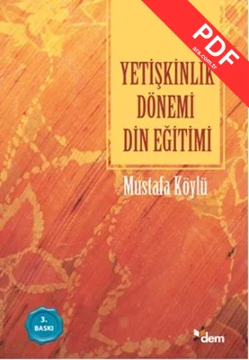 Yetişkinlik Dönemi Din Eğitimi kitap kapağı