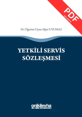 Yetkili Servis Sözleşmesi kitap kapağı