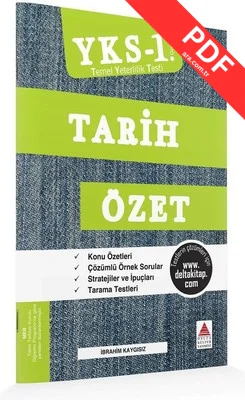 YKS 1.Oturum Tarih Özet TYT kitap kapağı