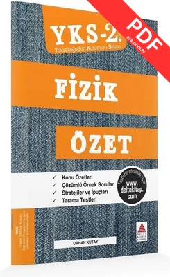 YKS 2.Oturum Fizik Özet kitap kapağı