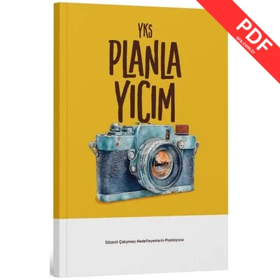 YKS Planlayıcım - Sarı kitap kapağı