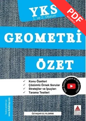YKS 1. ve 2.Oturum Geometri Özet kitap kapağı
