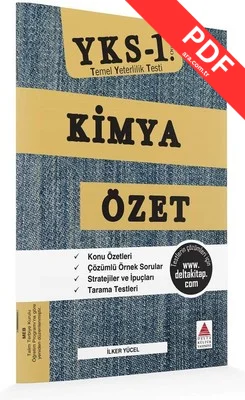 YKS 1.Oturum Kimya Özet TYT kitap kapağı