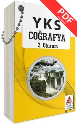 YKS 2.Oturum Coğrafya Kartları kitap kapağı