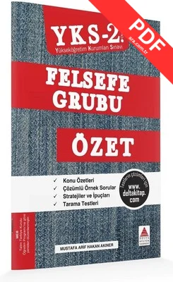 YKS 2.Oturum Felsefe Grubu Özet kitap kapağı