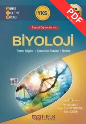 YKS Biyoloji Ders İşleme Kitabı kitap kapağı