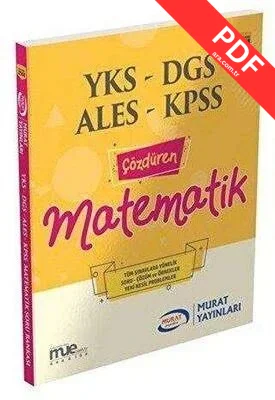 YKS DGS ALES KPSS Çözdüren Matematik 2558 kitap kapağı