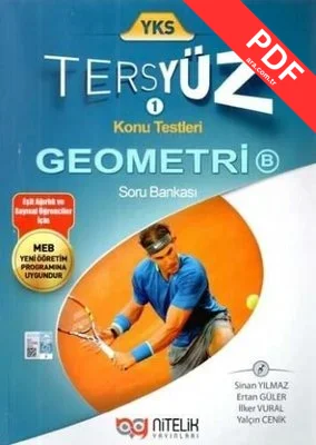 YKS Geometri Tersyüz B Soru Bankası kitap kapağı