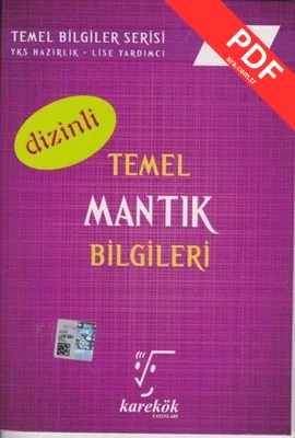 YKS Temel Mantık Bilgileri Dizinli kitap kapağı