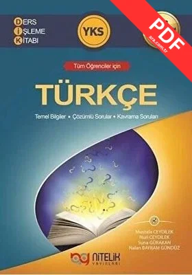 YKS Türkçe Ders İşleme Kitabı kitap kapağı
