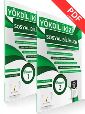 YÖKDİL İkizi Sosyal Bilimler Seti - 2 Kitap Takım kitap kapağı
