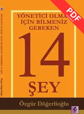 Yönetici Olmak İçin Bilmeniz Gereken 14 Şey kitap kapağı