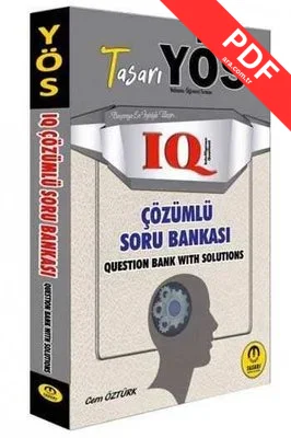 YÖS IQ Çözümlü Soru Bankası kitap kapağı