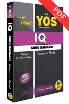 YÖS IQ Soru Bankası kitap kapağı
