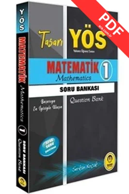 YÖS Matematik Soru Bankası 1 kitap kapağı