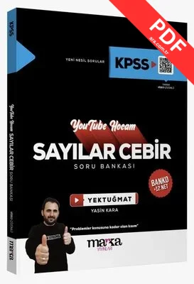 Youtube Hocam KPSS Sayılar Cebir Soru Bankası kitap kapağı