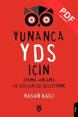 Yunanca YDS İçin Okuma Anlama ve Sözvarlığı Geliştirme kitap kapağı