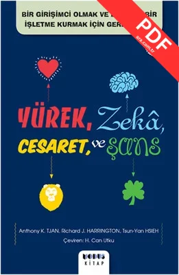 Yürek Zeka Cesaret ve Şans kitap kapağı