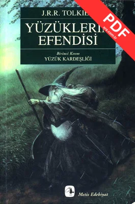 Yüzüklerin Efendisi - I - Yüzük Kardeşliği kitap kapağı
