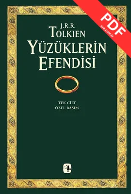 Yüzüklerin Efendisi - Tek Cilt Özel Basım kitap kapağı